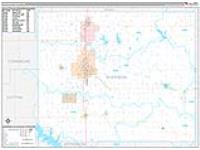 Stephens, Ok Carrier Route Wall Map