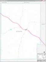 Sterling, Tx Carrier Route Wall Map