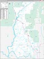 Stevens, Wa Carrier Route Wall Map