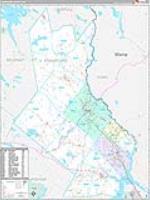 Strafford, Nh Carrier Route Wall Map