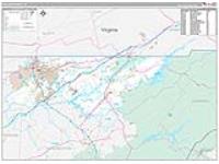 Sullivan, Tn Carrier Route Wall Map