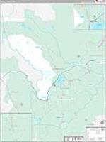 Summit, Co Carrier Route Wall Map