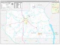 Sumter, Ga Carrier Route Wall Map
