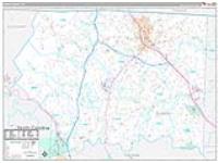 Surry, Nc Carrier Route Wall Map