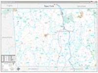 Susquehanna, Pa Carrier Route Wall Map
