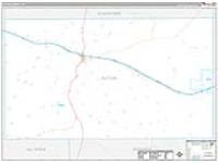 Sutton, Tx Carrier Route Wall Map