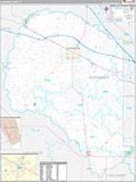 Suwannee, Fl Carrier Route Wall Map