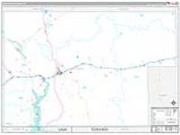 Sweetwater, Wy Wall Map Zip Code