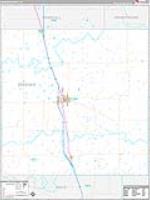 Swisher, Tx Carrier Route Wall Map