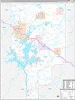 Tallapoosa, Al Carrier Route Wall Map