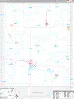 Tama, Ia Carrier Route Wall Map