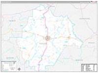 Taylor, Ga Carrier Route Wall Map