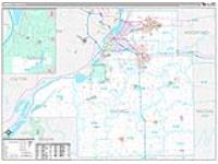 Tazewell, Il Carrier Route Wall Map