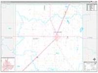 Terry, Tx Carrier Route Wall Map