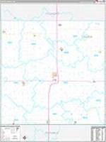 Thayer, Ne Wall Map Zip Code