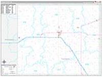 Thomas, Ks Carrier Route Wall Map