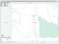 Thomas, Ne Wall Map Zip Code