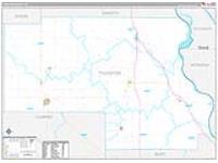 Thurston, Ne Wall Map Zip Code