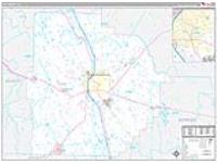 Tift, Ga Carrier Route Wall Map
