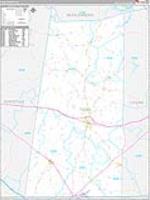 Todd, Ky Carrier Route Wall Map
