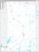 Todd, Mn Carrier Route Wall Map