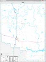 Toole, Mt Carrier Route Wall Map