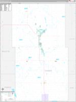 Towner, Nd Wall Map Zip Code