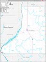 Traverse, Mn Wall Map Zip Code