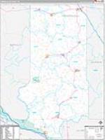 Trempealeau, Wi Carrier Route Wall Map