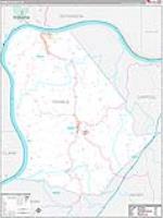 Trimble, Ky Carrier Route Wall Map