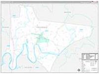 Trousdale, Tn Carrier Route Wall Map