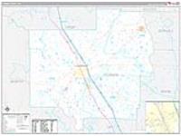 Turner, Ga Carrier Route Wall Map