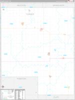 Turner, Sd Carrier Route Wall Map