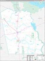 Tyler, Tx Carrier Route Wall Map