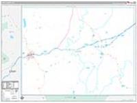 Uinta, Wy Carrier Route Wall Map