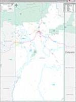 Uintah, Ut Carrier Route Wall Map