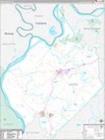 Union, Ky Wall Map Zip Code