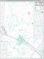 Union, Oh Carrier Route Wall Map