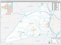 Union, Pa Carrier Route Wall Map