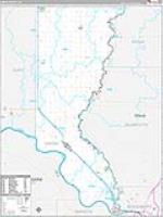 Union, Sd Carrier Route Wall Map