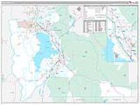 Utah, Ut Carrier Route Wall Map