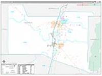 Valencia, Nm Carrier Route Wall Map