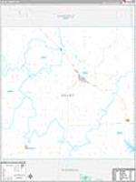 Valley, Ne Carrier Route Wall Map