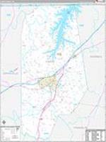 Vance, Nc Carrier Route Wall Map