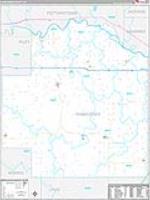 Wabaunsee, Ks Carrier Route Wall Map