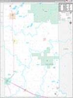 Wadena, Mn Wall Map Zip Code