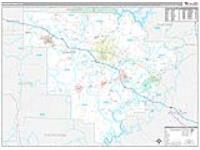 Walker, Al Carrier Route Wall Map