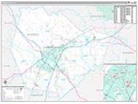 Warren, Ky Carrier Route Wall Map