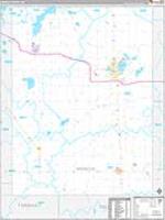 Waseca, Mn Wall Map Zip Code