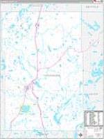 Washburn, Wi Carrier Route Wall Map